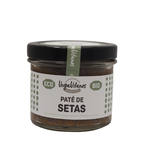 PATÉ DE SETAS ECOLÓGICO Vegavilanos